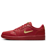(WMNS) Air Jordan 1 Low Method of Make Gym 'Red Metallic Gold' FN5032-607