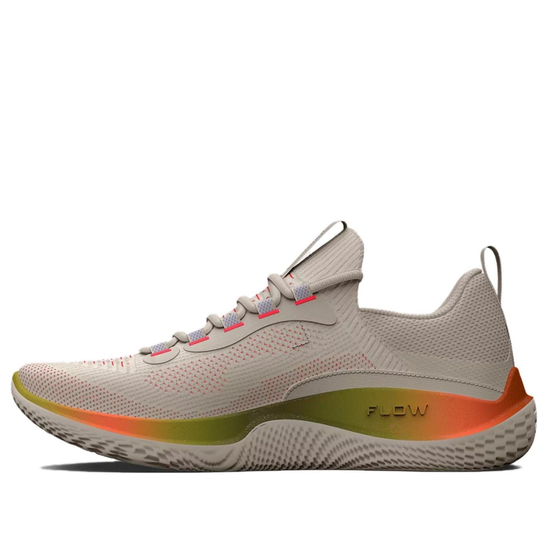 (WMNS) Under Armour Flow Dynamic Printed Training Shoes 'Beige Orange' 3027058-101