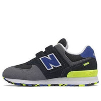 New Balance 574 Sneakers Black/Blue/Yellow YV574UJC