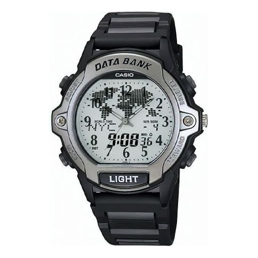 Men's CASIO STANDARD Series Classic Retro Casual Watch Mens Black Analog/Digital Combo ABX-23-8BVZDF