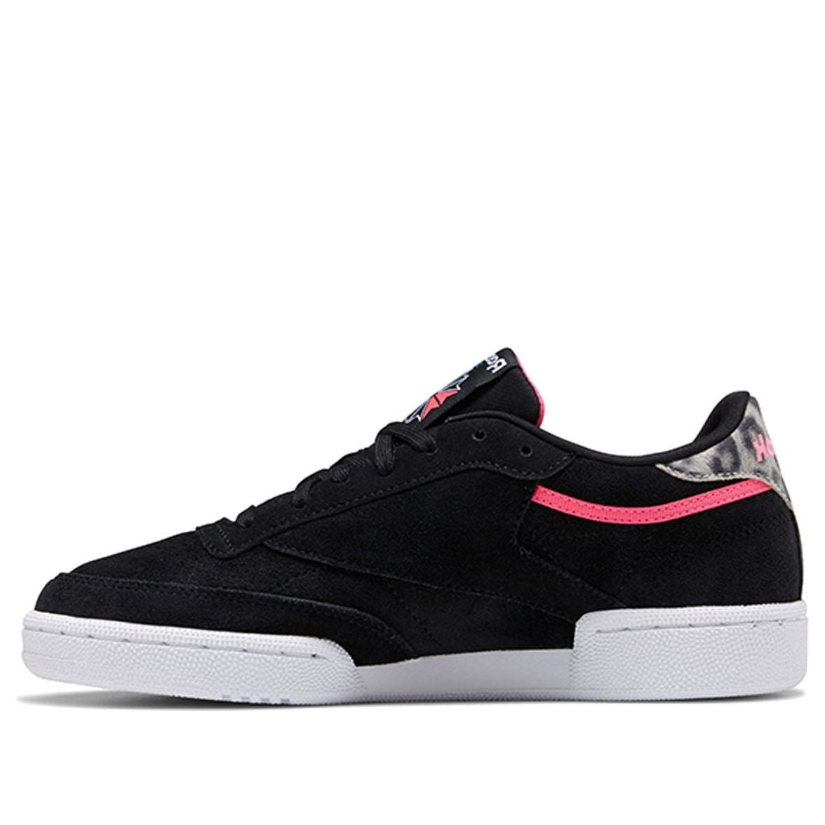 (WMNS) Reebok Club C 85 Black/Red EG5987