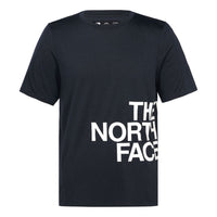 Men's THE NORTH FACE Version Large logo Printing Navy Blue 498H-H2G