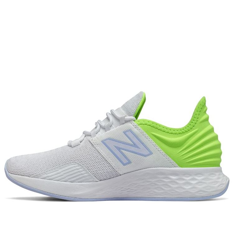 (WMNS) New Balance Fresh Foam Roav 'White Lime Glo' WROAVCW
