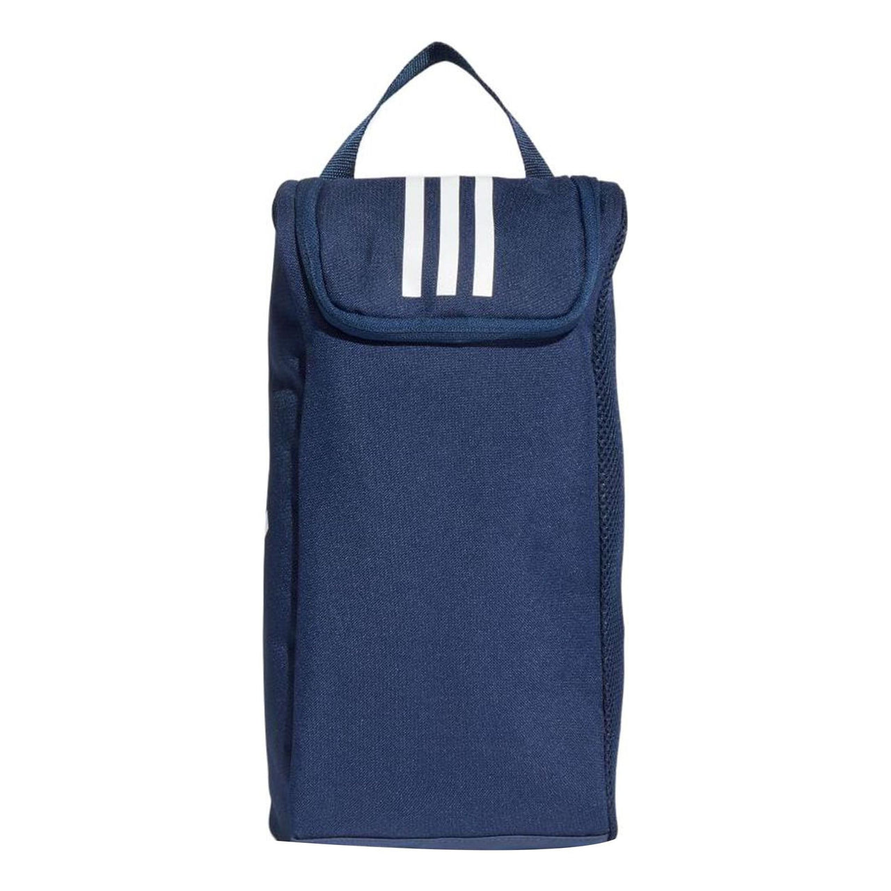 adidas Recycled Polyester Alphabet Printing Zipper Blue Handbag GH7245