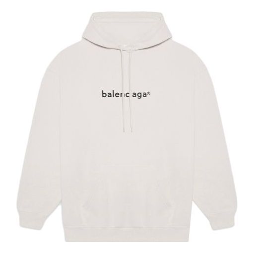 (WMNS) Balenciaga SS21 Hoodie Gray 578135TIV552984