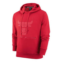 Men's Air Jordan Chicago Bulls Fleece Pullover University Red DB1521-657