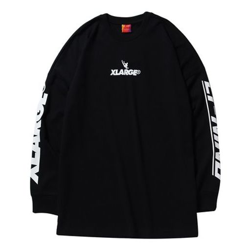 Li-Ning x XLARGE Crossover logo Printing Pullover Black ATLN243-2