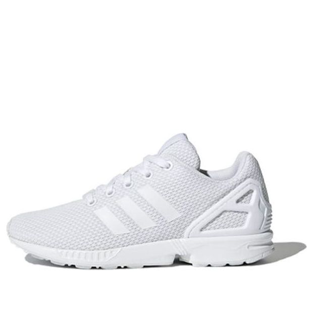 (GS) adidas ZX Flux J 'Triple White' S81421