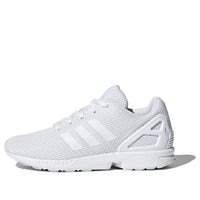 (GS) adidas ZX Flux J 'Triple White' S81421