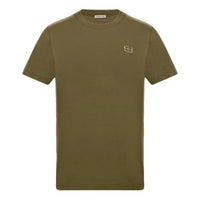 Moncler Solid Color Crewneck For Men Green 0918C733008390Y829
