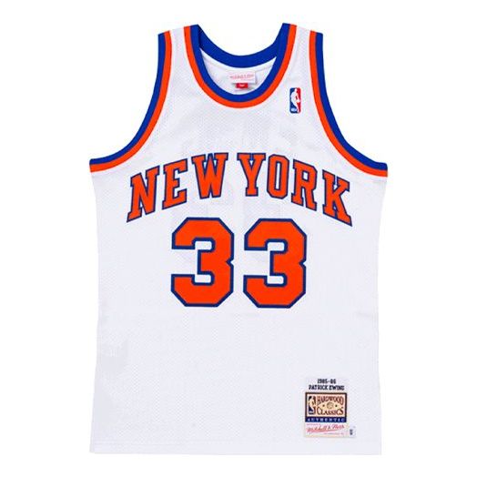 Mitchell & Ness NBA Authentic Jersey 'New York Knicks - Patrick Ewing 1985/86' AJY4SB19086-NYKWHIT85PEW