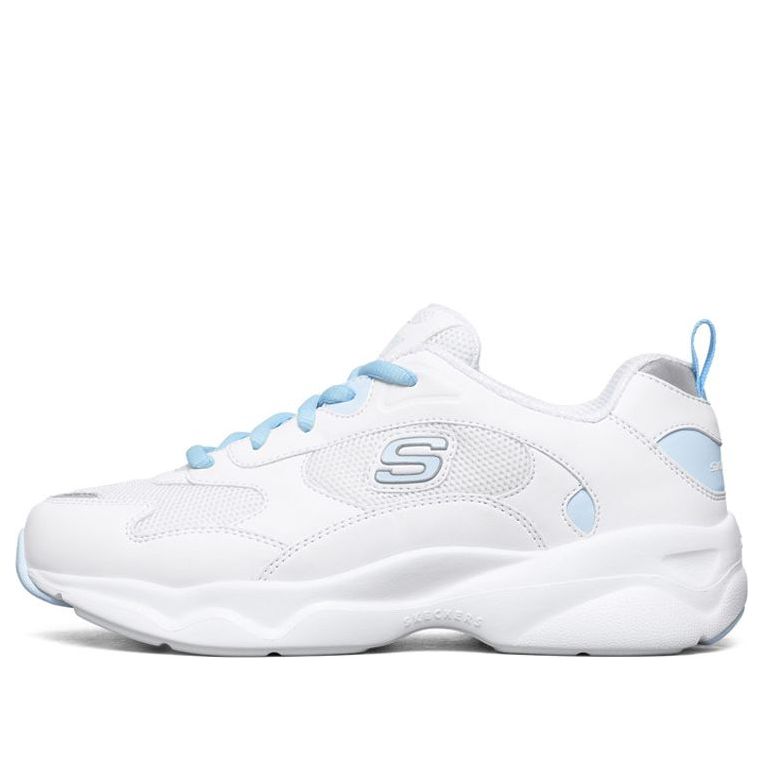(WMNS) Skechers D'Lites Daddy Shoes White/Blue 88888401-WLB