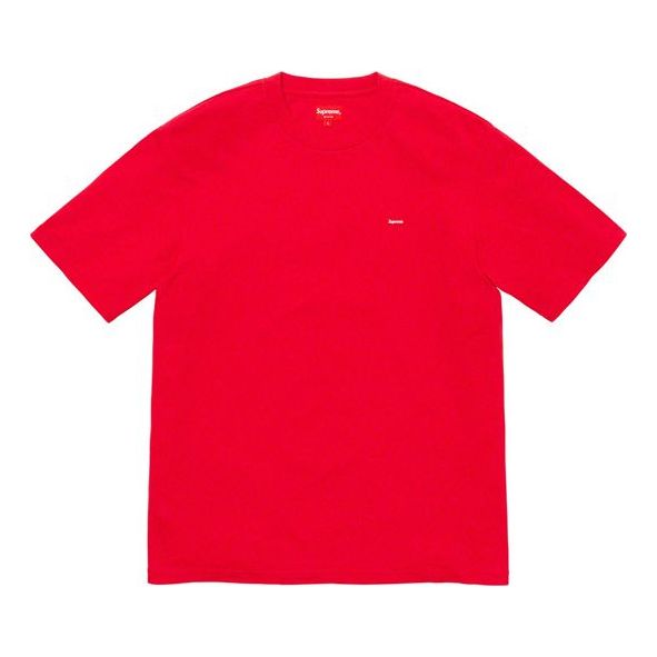 Supreme FW19 Week 1 Small Box Tee Short Sleeve Unisex Red SUP-FW19-418