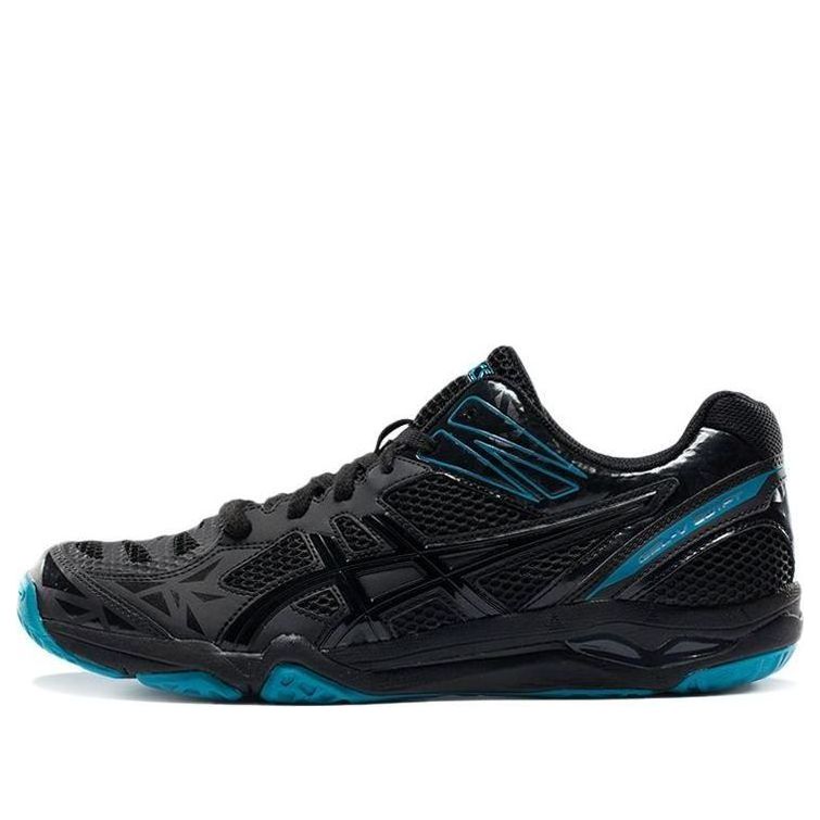 ASICS Gel-V Swift Cv Lo Low-Top Volleyball Shoes Black/Blue TVR485-9099