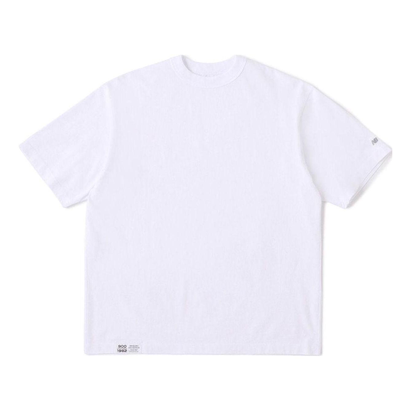 New Balance Plain Casual T-Shirt Asia Sizing 'White' AMT35008-WT