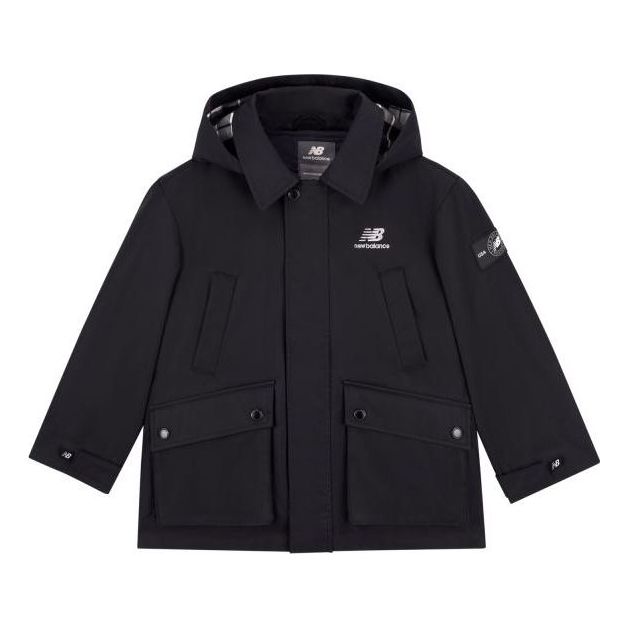 (PS) New Balance Logo Gore-Tex Jacket Asia Sizing 'Black' 7AD37013-CHA