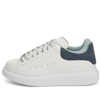 (WMNS) Alexander McQueen Oversized Sneakers 'White Anthracite Mint' 697103WIBNH9890