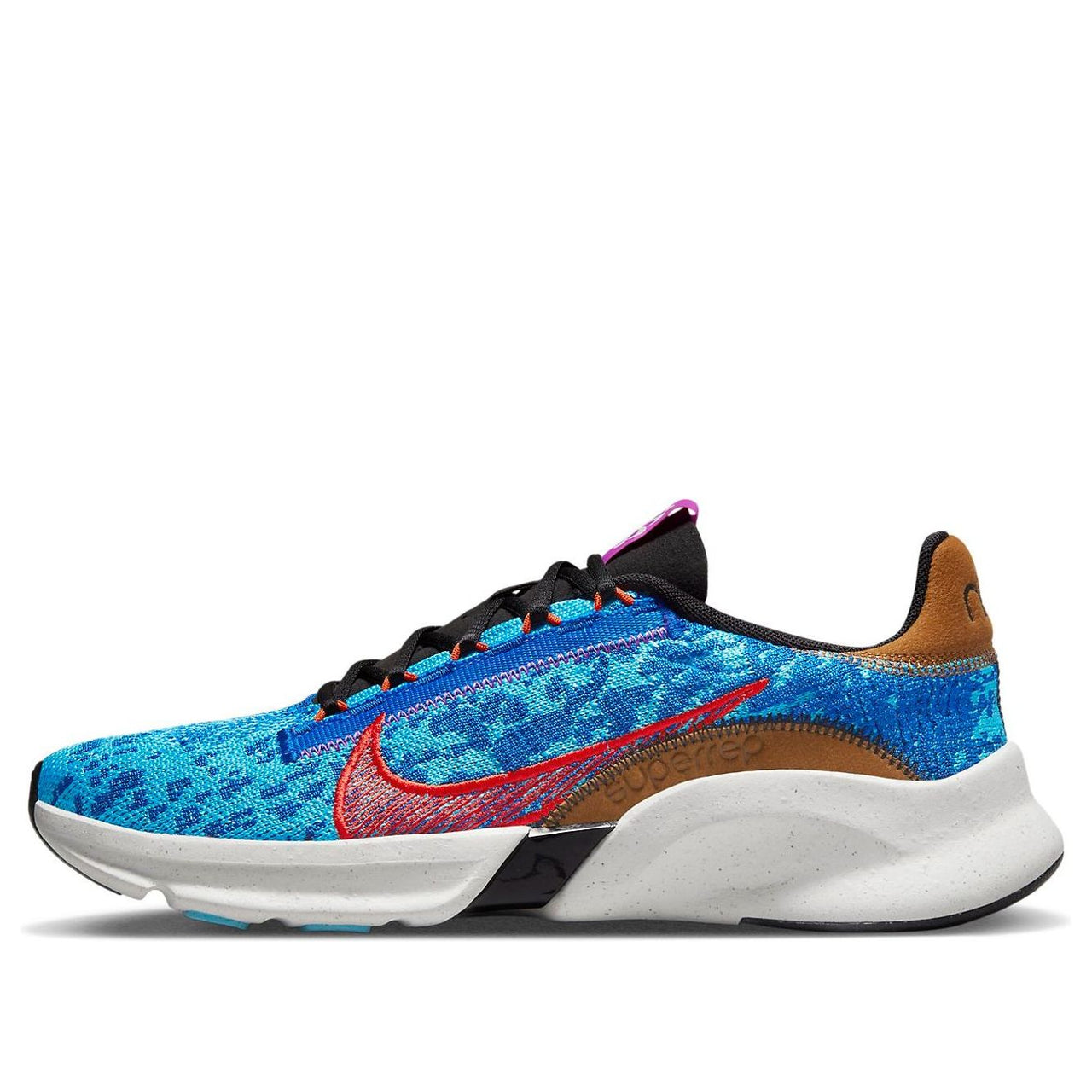 Nike SuperRep Go 3 Next Nature Flyknit 'Game Royal Picante Red' DH3394-401