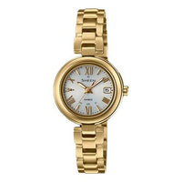 Casio Sheen Minimalistic Elegant Analog Watch 'Gold White' SHW-7100TG-7AJF