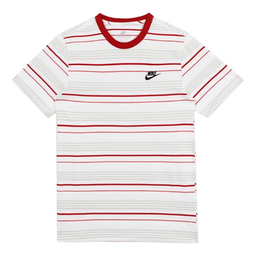 Nike Sportswear Club T-shirt 'White Red' FD1359-100