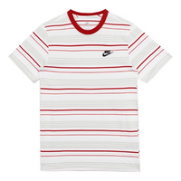 Nike Sportswear Club T-shirt 'White Red' FD1359-100