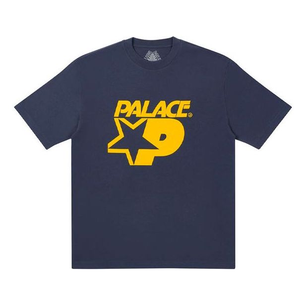 PALACE Sporty Navy Alphabet Logo Short Sleeve Unisex Navy Blue P20TS010