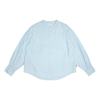 Levis Logo Casual Long Sleeves Shirt Light Blue 85434-0000