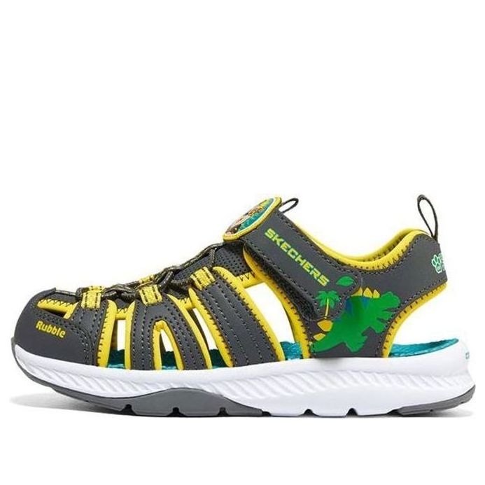(GS) Skechers C-Grip Sandal 'Green Yellow Black' 407102L-GYBL