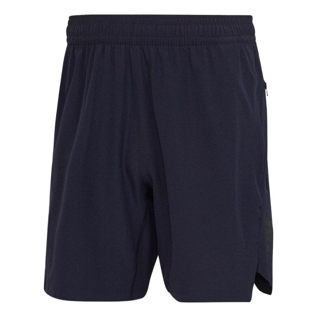 adidas Solid Color Casual Straight Shorts Japanese Version Men's Blue HD3580