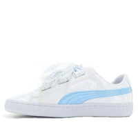 PUMA Basket Heart Patent Pink 'White Blue' 367820-01