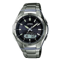 Casio Fashion Business Stylish Analog-Digital Watch 'Crystal Silver Black' WVA-M640TD-1AER