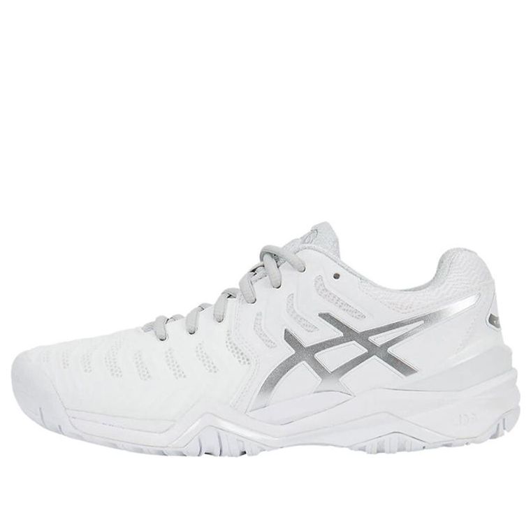 (WMNS) ASICS Gel Resolution 7 'White Silver' E751Y-0193