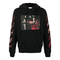 Off-White Caravaggio Printing Loose Fit Black OMBB034R21FLE0041025