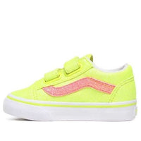 Vans Neon Glitter Old Skool V Yellow VN0A38JNWKD