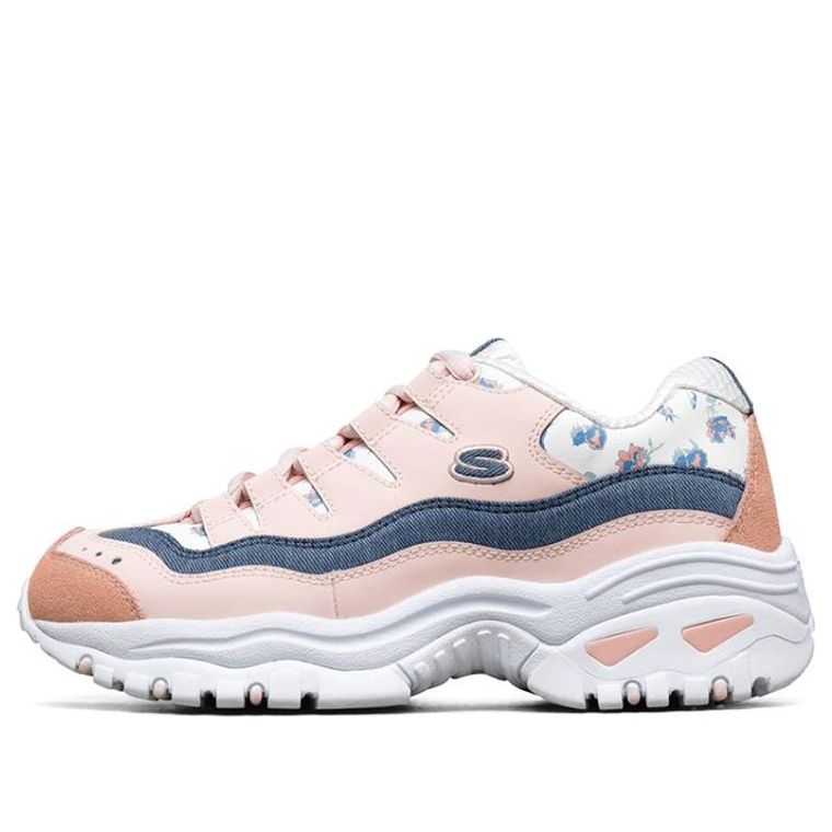 (WMNS) Skechers Energy Pink/Blue/White 149053-PNK