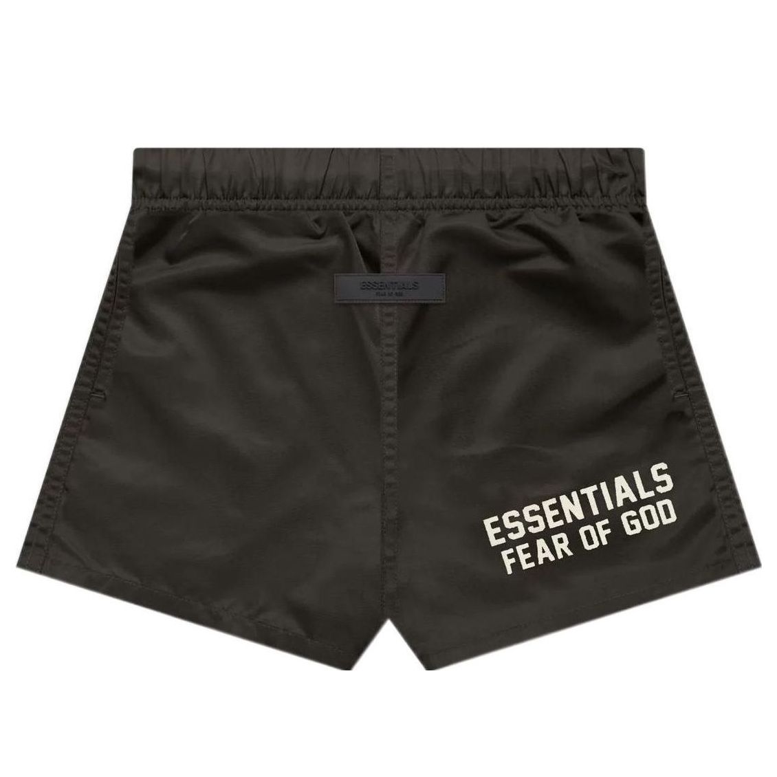 (PS) Fear of God Essentials FW22 Nylon Running Shorts 'Off Black' FOG-FW22-625