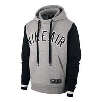 Nike Air Varsity Hoodie Grey 'Heather Grey Black' AR1817-063
