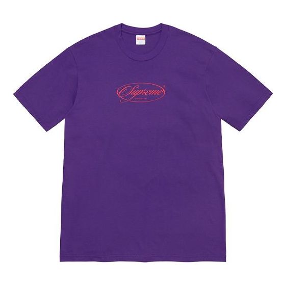 Supreme FW20 Week 17 Classics Tee T SUP-FW20-374-PUR