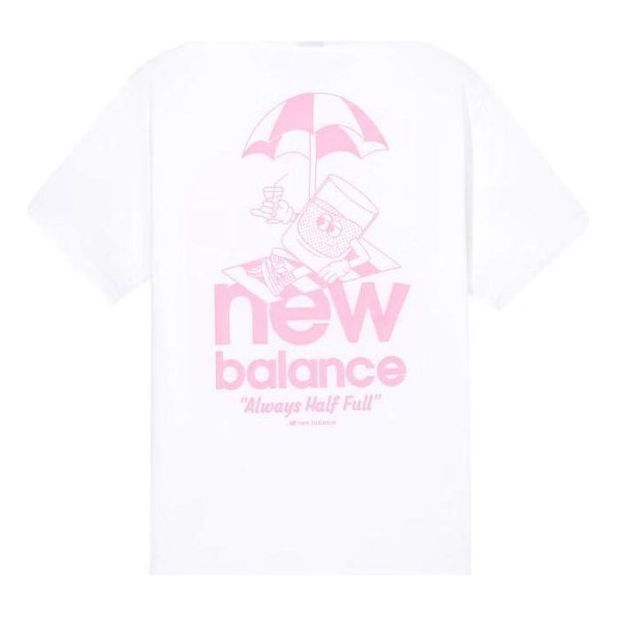 New Balance Essentials Always Short Sleeve T-shirt Asia Sizing 'White' MT31562-WT