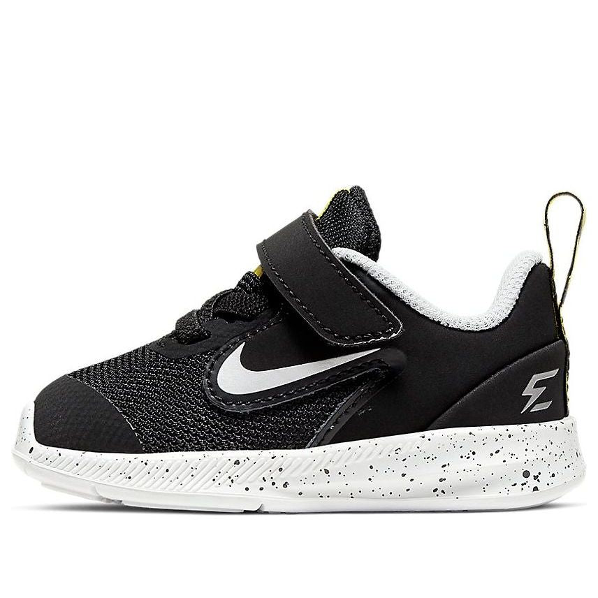 (WMNS) Nike Downshifter 9 RW TD 'Black White Green' CI3915-001