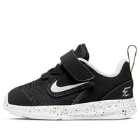 (WMNS) Nike Downshifter 9 RW TD 'Black White Green' CI3915-001