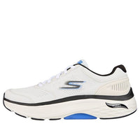 Skechers Max Cushioning Arch Fit 'White Black Blue' 220336-WBKB