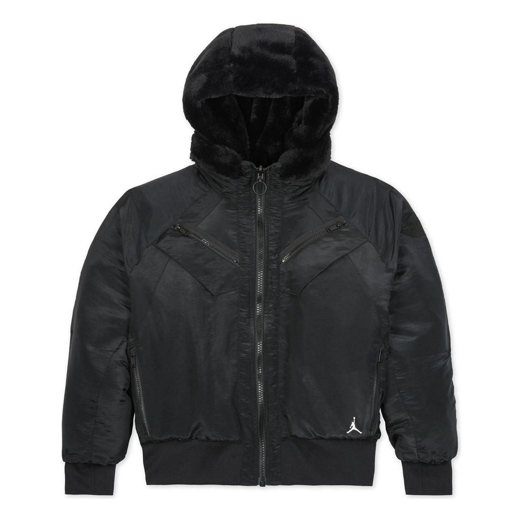 (WMNS) Air Jordan Reversible Bomber Jacket US Edition 'Black' CQ6657-010