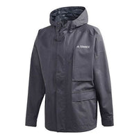 adidas Outdoor Sports Jacket Coat Male Grey GL7399