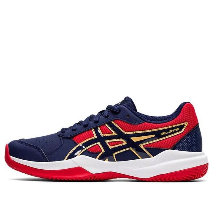 (GS) ASICS Gel-Game 7 Clay oc 'Blue Red' 1044A010-400