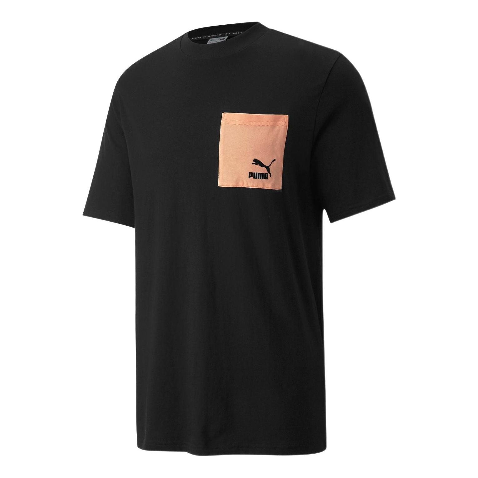 PUMA Nature Camp Pocket T-Shirt 'Black' 536938-01