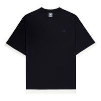 New Balance Small NB Logo Crewneck T-Shirt Asia Sizing 'Black' AMT42314-BK