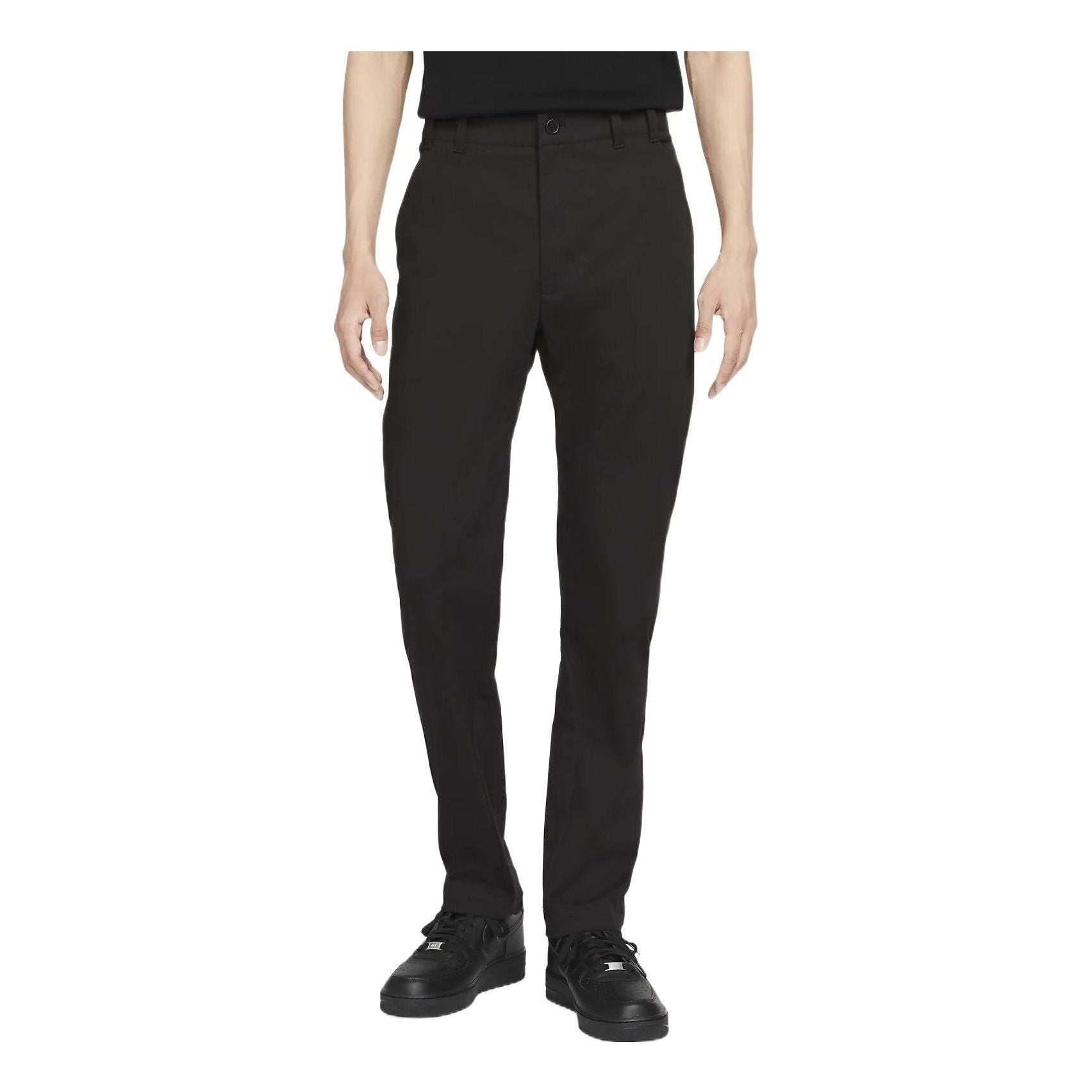 Men's Nike ESC Series Solid Color Straight-Leg Casual Pants/Trousers Black DH2874-010