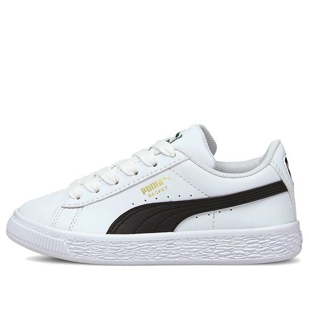 (PS) PUMA Basket Classic 21 'White Black' 380570-02
