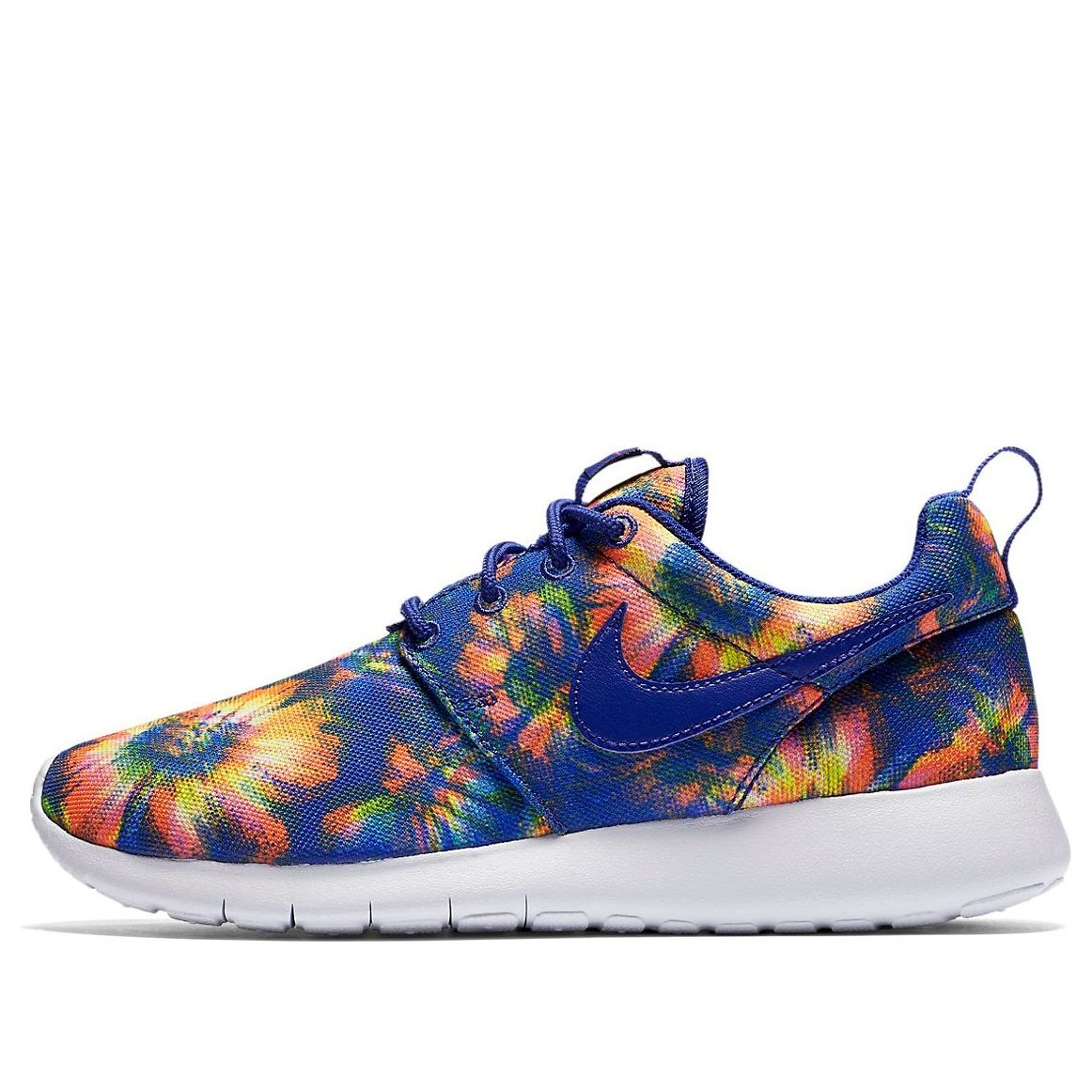 (GS) Nike Roshe One Print Low-Top Blue/Orange 677784-501